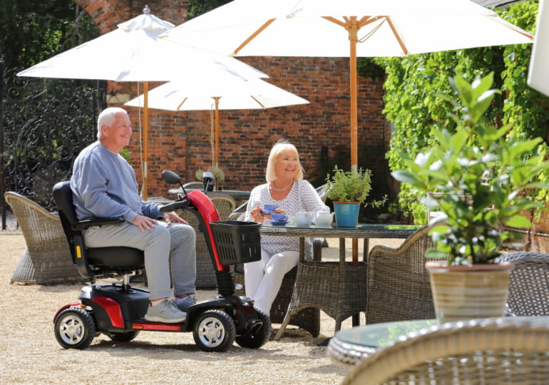 Excel powered mobility scooter — comfortable and reliable for everyday independence